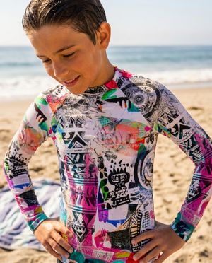 Boys Cosmos boys youth rashguards