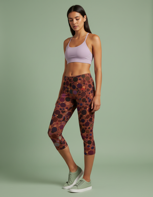 Dapple Capri Leggings Capri Leggings — Dripper