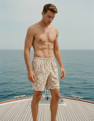 Angora Gelang men's swim trunks