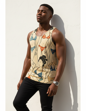 Edo Tank Top Men's Tank Top — Dripper