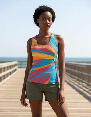 Tsuru Tank Top Women's Tank Top — Dripper