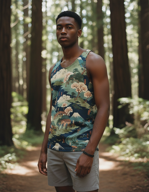 Alexandrite Shinkai Tank Top Men's Tank Top — Dripper