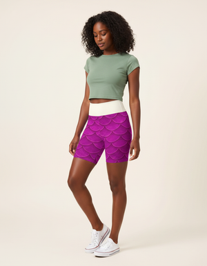 Abyss Yoga Shorts Yoga Shorts — Dripper