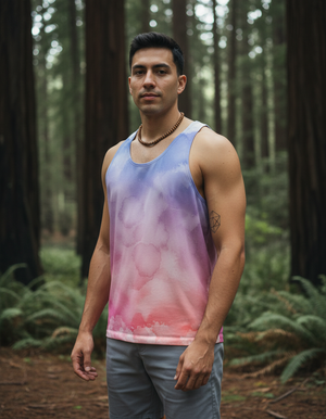 Men's Rhodonite Mosaic tank tops
