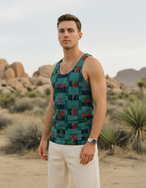 Men's Alexandrite Nia tank tops