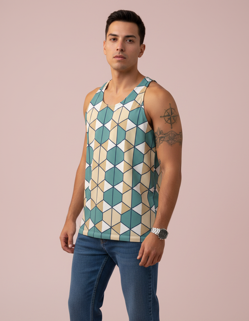 Turtle Tank Top Men's Tank Top — Dripper