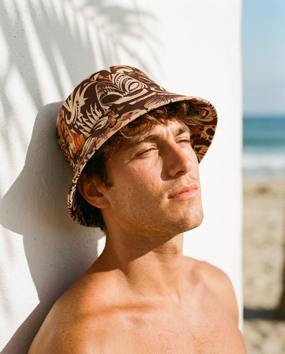 Burnt Sienna Nalu Kai bucket hats — view 1 of 2