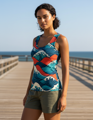 Nami Tank Top Women's Tank Top — Dripper