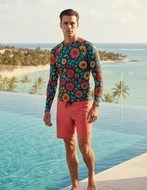 Radiance Rash Guard Men's Rashguard — Dripper