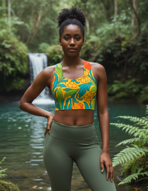Amaryllis longline sports bras