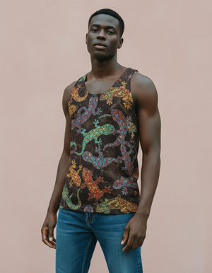 Burnished Lilac Verdant Tank Top Men's Tank Top — Dripper