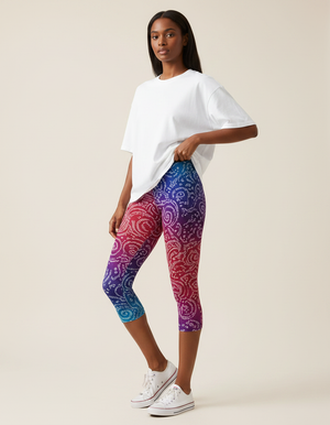 Pavitra Leggings Capri Leggings — Dripper