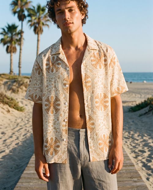 Koa men's hawaiian shirts