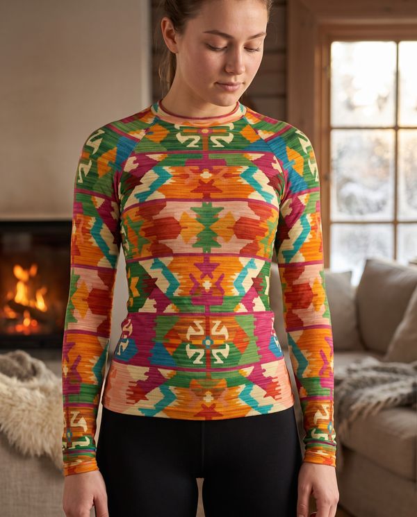 Women's Muskmelon Zamzam Base Layer Top