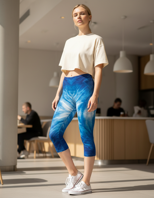 Ebb Capri Leggings Capri Leggings — Dripper