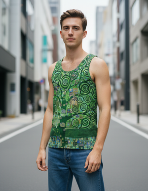 Men's Runway Emerald Aether tank tops