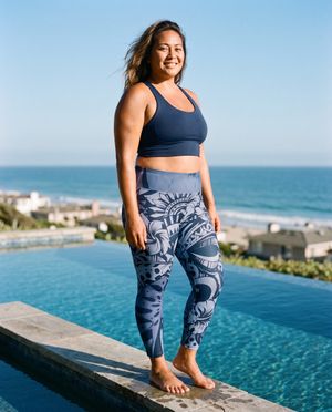 Rhodonite Honua Kai plus size leggings