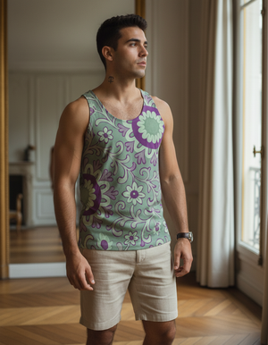 Men's Jelly Mint Zarif tank tops