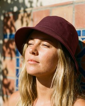 Amaranth Sand & Camel bucket hats