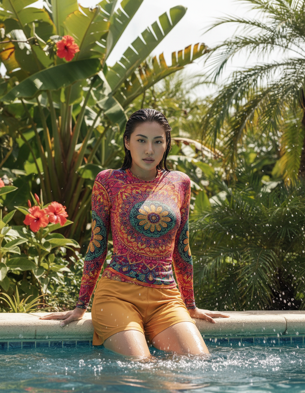 Boho Collection women's rashguards