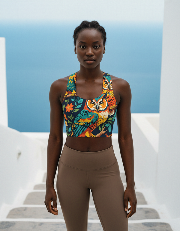Audubon Collection longline sports bras