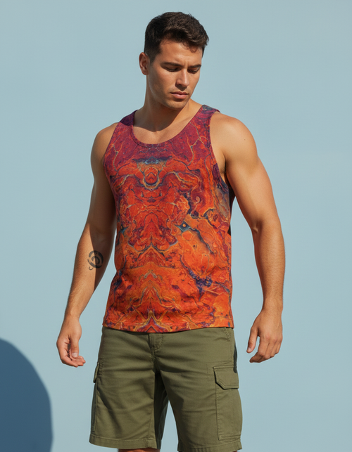 Men's Kaleidoscope men's tank tops