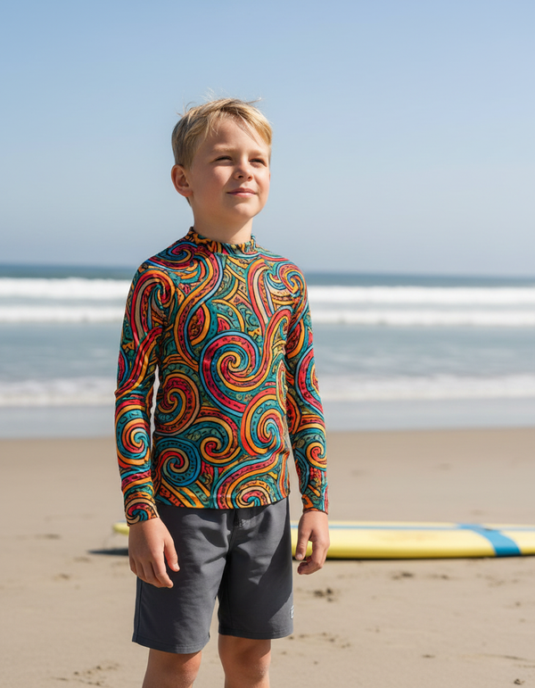 Chromatic Collection kids rashguards