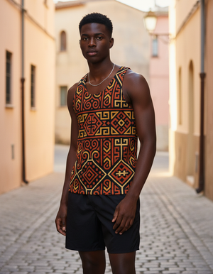 Kembang Tank Top Men's Tank Top — Dripper