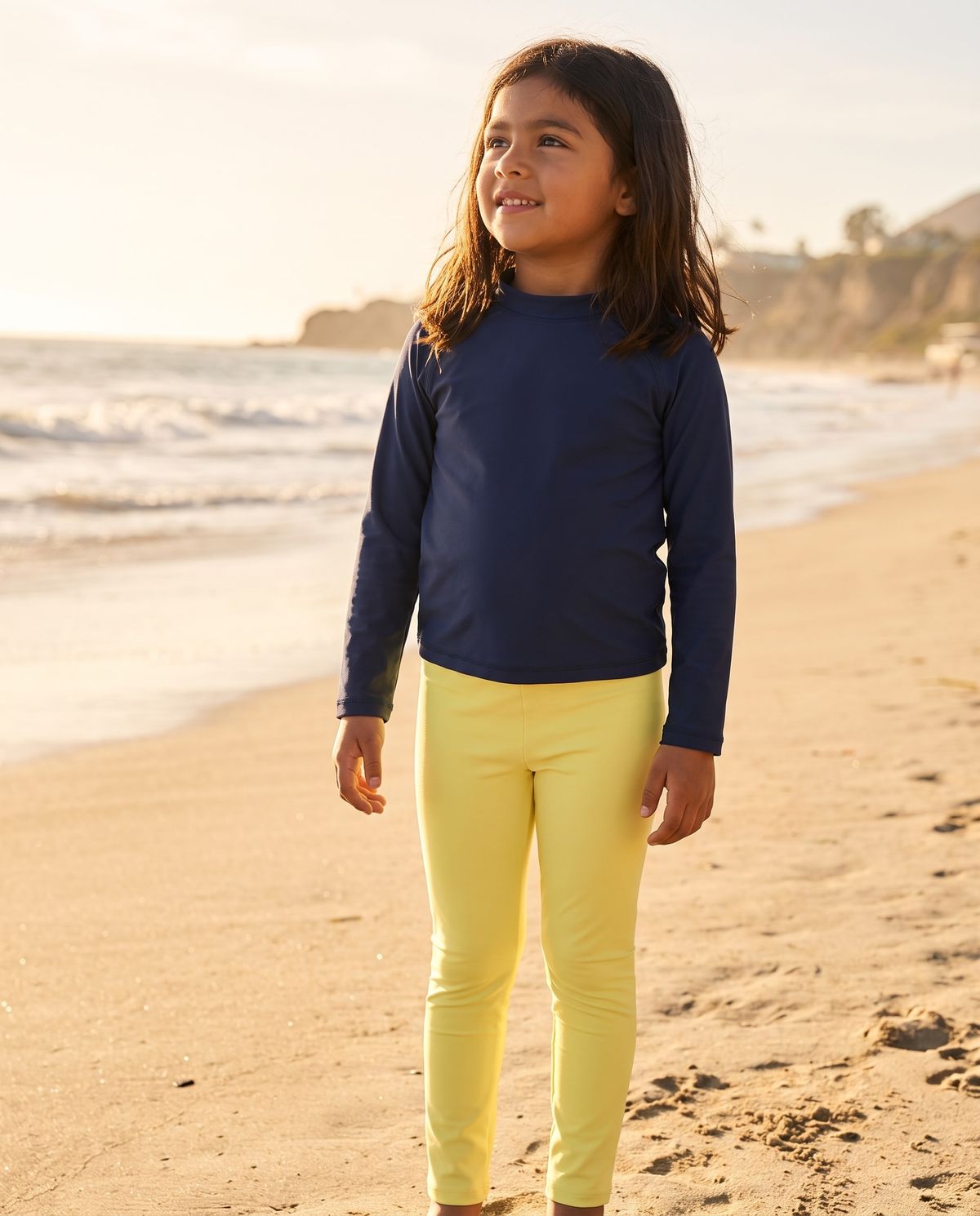 Baby Yellow Girls Leggings Girls Leggings — Lolekai
