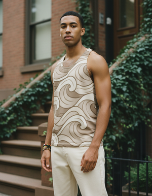 Angora Ebb Tank Top Men's Tank Top — Dripper