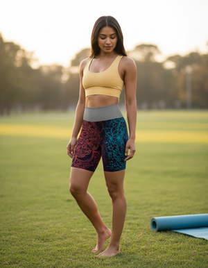 Karma Yoga Shorts Yoga Shorts — Dripper