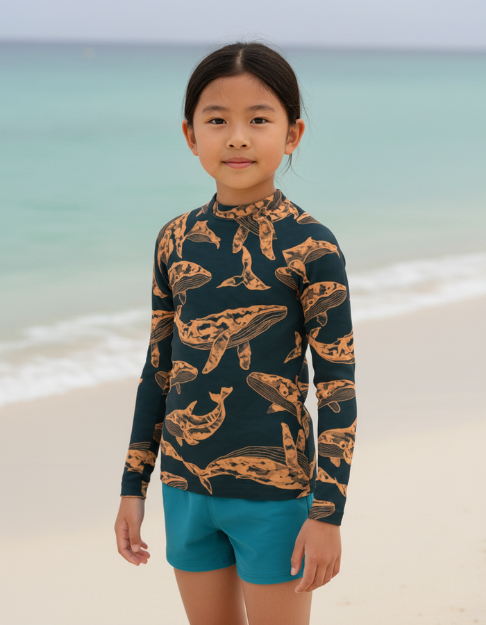 Rashguard — Kids Muskmelon Breeze