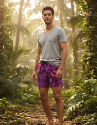 Tropical Bliss Lush Swim Trunks