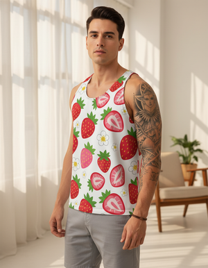 Strawberry Collection Tank Tops tank tops