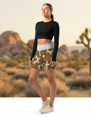 Abrahamic Collection Yoga Shorts yoga shorts
