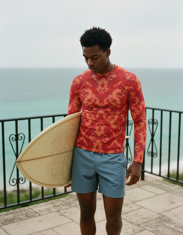 Rashguard — Men's Fiery Red Knot