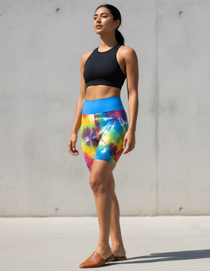 Nebula yoga shorts