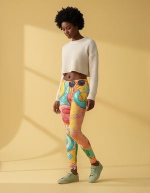 Splash Leggings Women's Leggings — Dripper