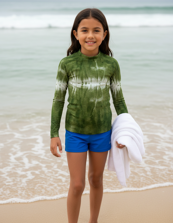 Rashguard — Kids Sycamore Aqua