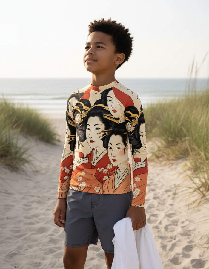Rashguard — Youth Muskmelon Yume