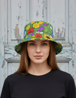 Petal bucket hats