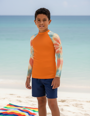Coral Nebula Youth Rash Guard Youth Rash Guard — Dripper