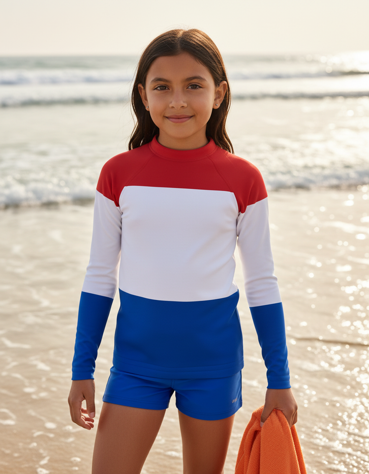 Kids Dutch Flag Rash Guard