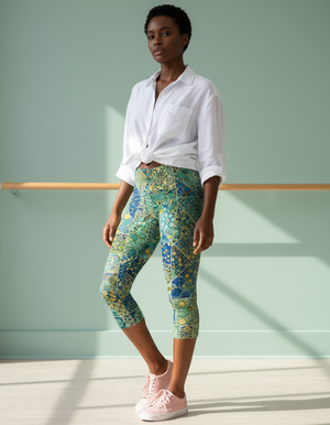 Moroccan Collection Capri Leggings capri leggings