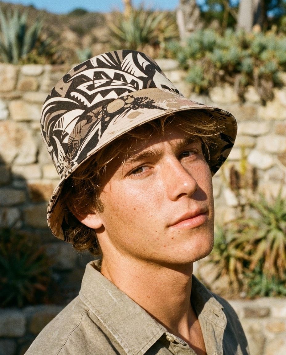 Angora Mana Lehua bucket hats — view 1 of 2