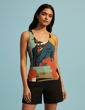 Toulouse-Lautrec Poster Palette Tank Tops tank tops