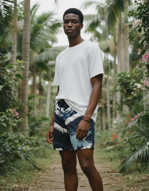 Celestial men's swim trunks