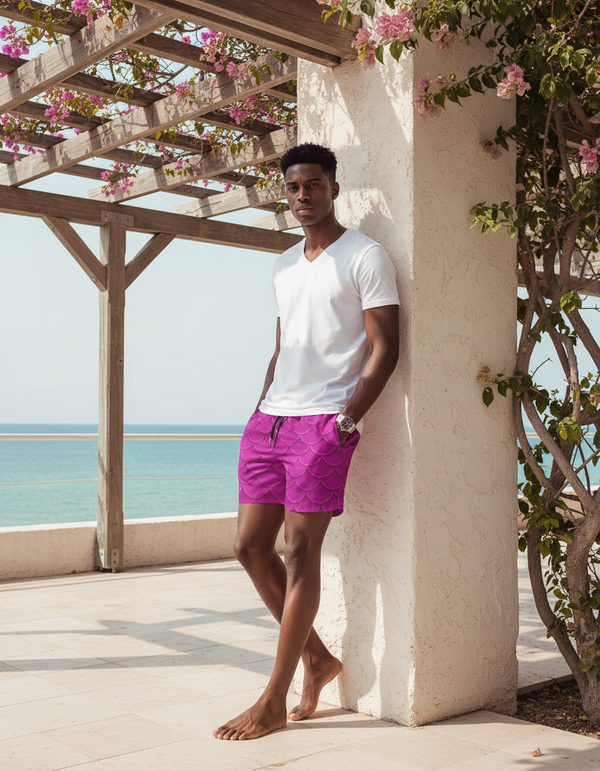 Men's Swim Trunks in Abyss