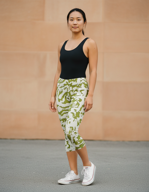 Lime Lattice leggings