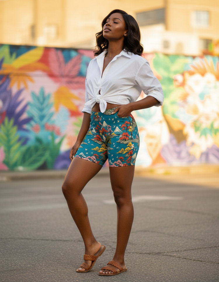 Women's Hiroshige Tokaido Short Shorts